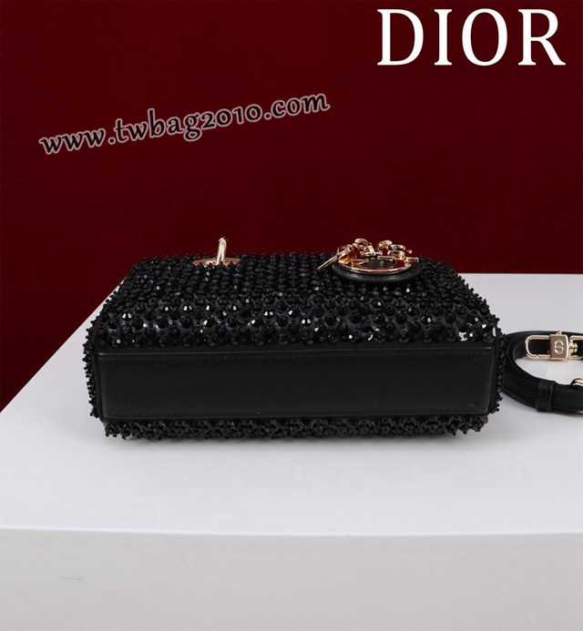 Dior专柜新款迪奥顶级原单超迷你刺绣珠片lady d-joy-micro djfk1051